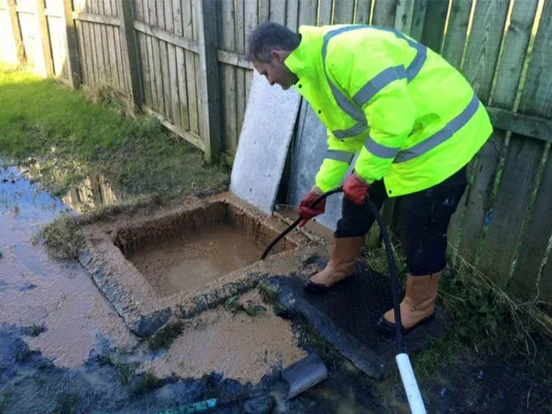 Travaux d'égouts extérieurs